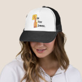 "B" voor bier Trucker Pet (In situ)