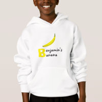"B" voor uw voornaam en banaan