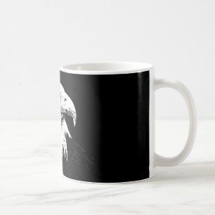 B&W American Bald Eagle Koffiemok