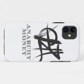 B&W anarchy Money Protective iPhone 5S Case (Achterkant (horizontaal))