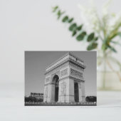 B&W Arc de Triomphe 3 Briefkaart (Staand voorkant)