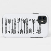 B&W Arrows iPhone 5 Hoesje (Achterkant (horizontaal))