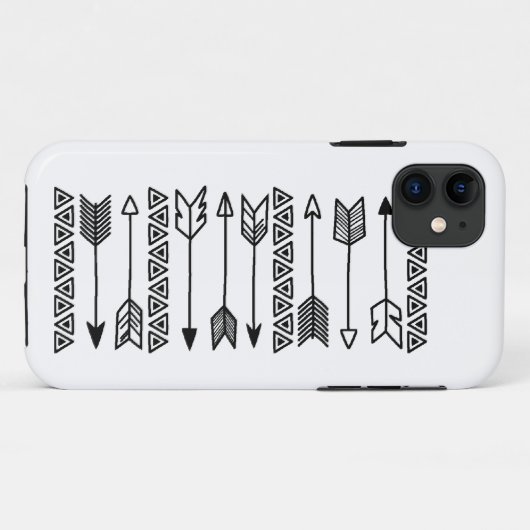 B&W Arrows iPhone 5 Hoesje (Achterkant (horizontaal))