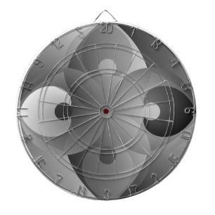 B/W Balance by Kenneth Yoncich Dartbord