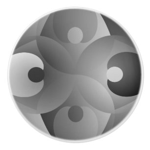 B/W Balance by Kenneth Yoncich Keramische Knop