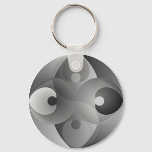 B/W Balance by Kenneth Yoncich Sleutelhanger