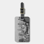 B&W Bangkok Bagagelabel (Voorkant verticaal)