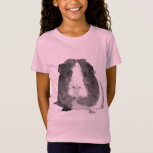B&W 'Betty' Guinee Pig Children's T-Shirt