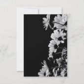 B&W-bloemen Kaart (Voorkant)