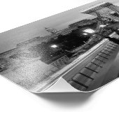 B&W Boedapest Foto Afdruk (Hoek)