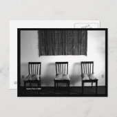 B&W Briefkaart vijfde dimensie (Voorkant / Achterkant)