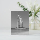 B&W Burj Al Arab Briefkaart (Staand voorkant)