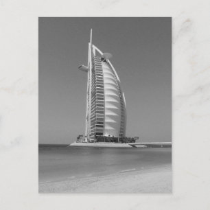B&W Burj Al Arab Briefkaart