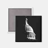B&W Capital Building Magneet (Voorkant / Achterkant)