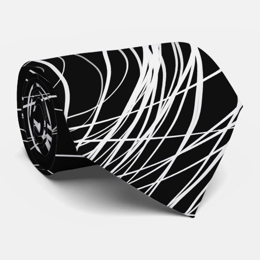 B&W Complexe wervelkolom - Stropdas (Opgerold)