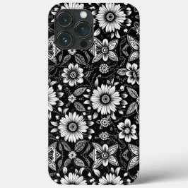 B&W Daisy Dose Case-Mate iPhone Case