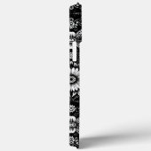 B&W Daisy Dose Case-Mate iPhone Case (Achterkant / Rechts)