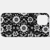 B&W Daisy Dose Case-Mate iPhone Case (Achterkant (horizontaal))