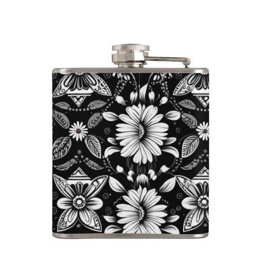 B&W Daisy Dose Heupfles (Achterkant)