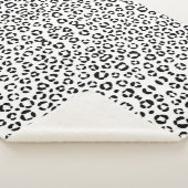 B&W Dierenprint Sherpa Deken (3/4)