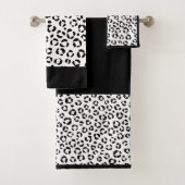 B&W Dierenprint Sherpa Deken Bad Handdoek (Insitu)