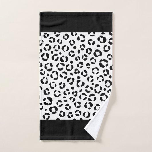 B&W Dierenprint Sherpa Deken Bad Handdoek (Handdoek)