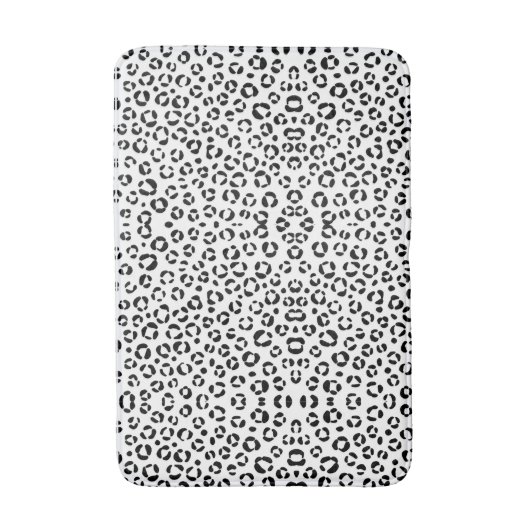 B&W Dierenprint Sherpa Deken Badmat (Voorkant Verticaal)