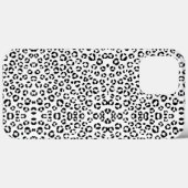 B&W Dierenprint Sherpa Deken Case-Mate iPhone Case (Achterkant (horizontaal))