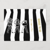 B & W Drie koffiezetapparaten Gestreepte koffie