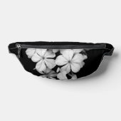B&W Elegante bloemen Heuptasje (Liggend)
