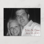 b&w fav aankondigingskaart (Voorkant)