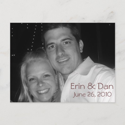 b&w fav aankondigingskaart (Voorkant)