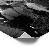 B & W Fine Art Foto Berlijn Punk Poster (Hoek)