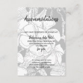 B&W Frangipani Boheemse Botanische Accommodatie Informatiekaartje (Voorkant)