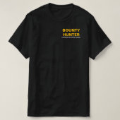 B&W&G Bounty Hunter Fugitive recovery agent T-shirt (Design voorkant)