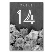 B & W Garden Hellebore-tabelnummer Kaart (Achterkant)