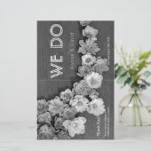B & W Garden Hellebore Wood Weddenschap Programma (Staand voorkant)