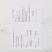 B & W Garden Hellebore Wood Weddenschap Programma (Achterkant)