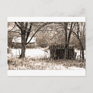 B&W-gebouwen Briefkaart