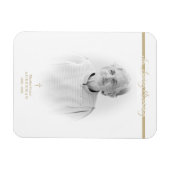 B&W Golden Photo Herdenking Service Beste Ones Magneet (Horizontaal)