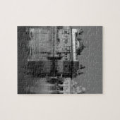 B&W Golden Temple in India Legpuzzel (Horizontaal)