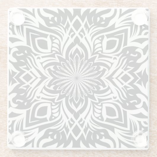 B&W Harmony Glazen Onderzetter (Achterkant)