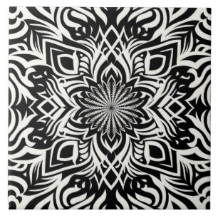 B&W Harmony (zonder grens) Tegeltje