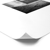 B&W-hoek ingang posterprint Poster (Hoek)