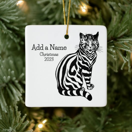 B&W Illustratie & Tekst 2 · Louis Wain · Ornament (Boom)