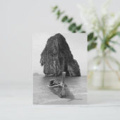 B&W Krabi beach 3 Briefkaart (Staand voorkant)