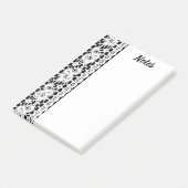 B&W Lace Post-it Post-it® Notes (Schuin)