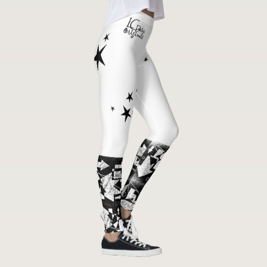 B&W-Leggings Leggings (Rechts)