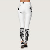 B&W-Leggings Leggings (Achterkant)