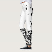 B&W-Leggings Leggings (Links)